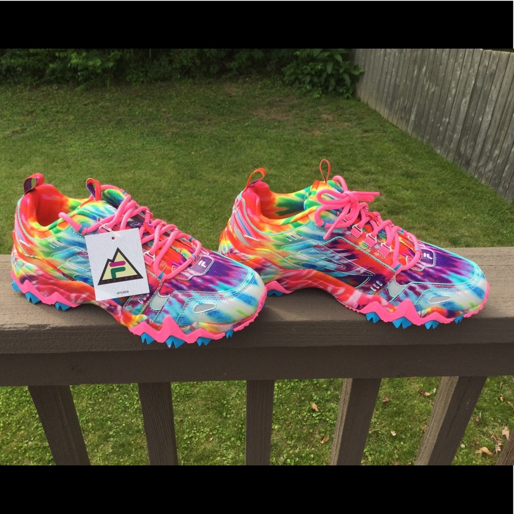 Exclusive Tie-dye Colorful FILA